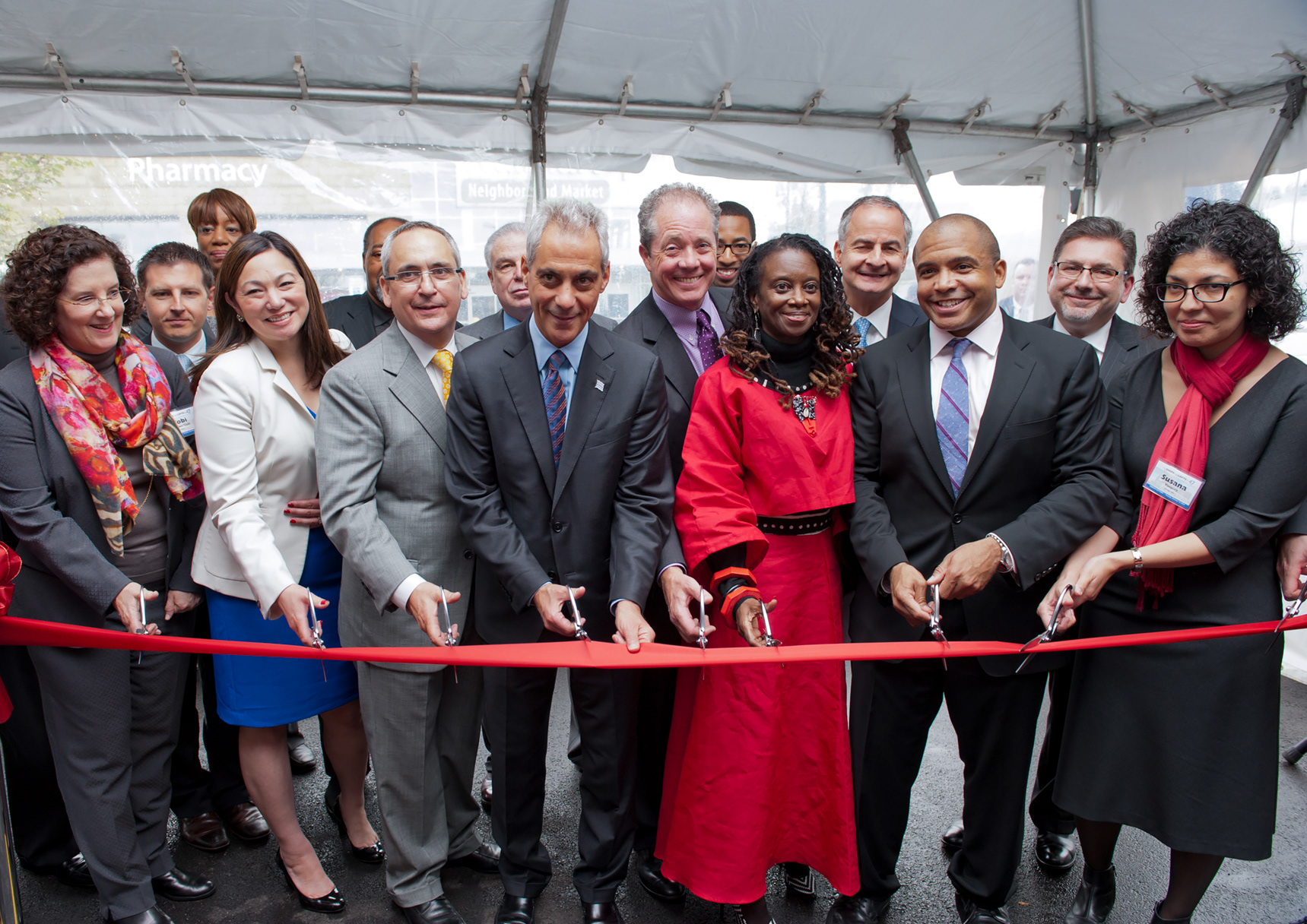 Ribbon Cutting for Shops and Lofts at 47th