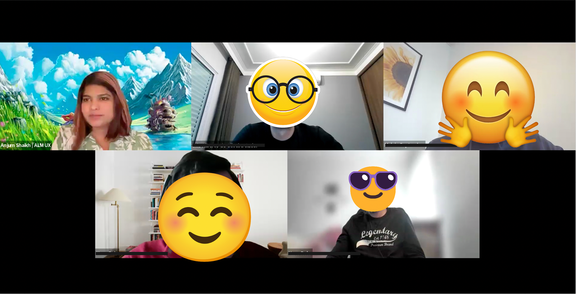Brainstorming with partipants
