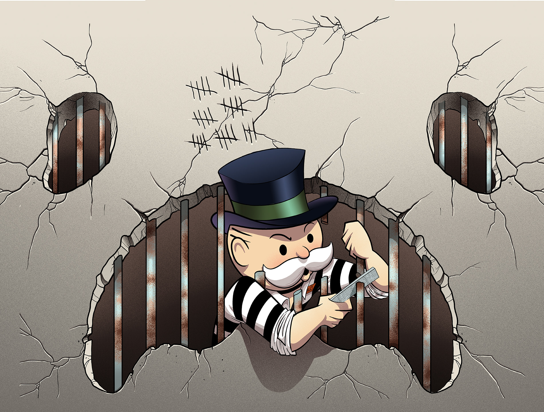 Monopoly Prison Break Sharkmouth