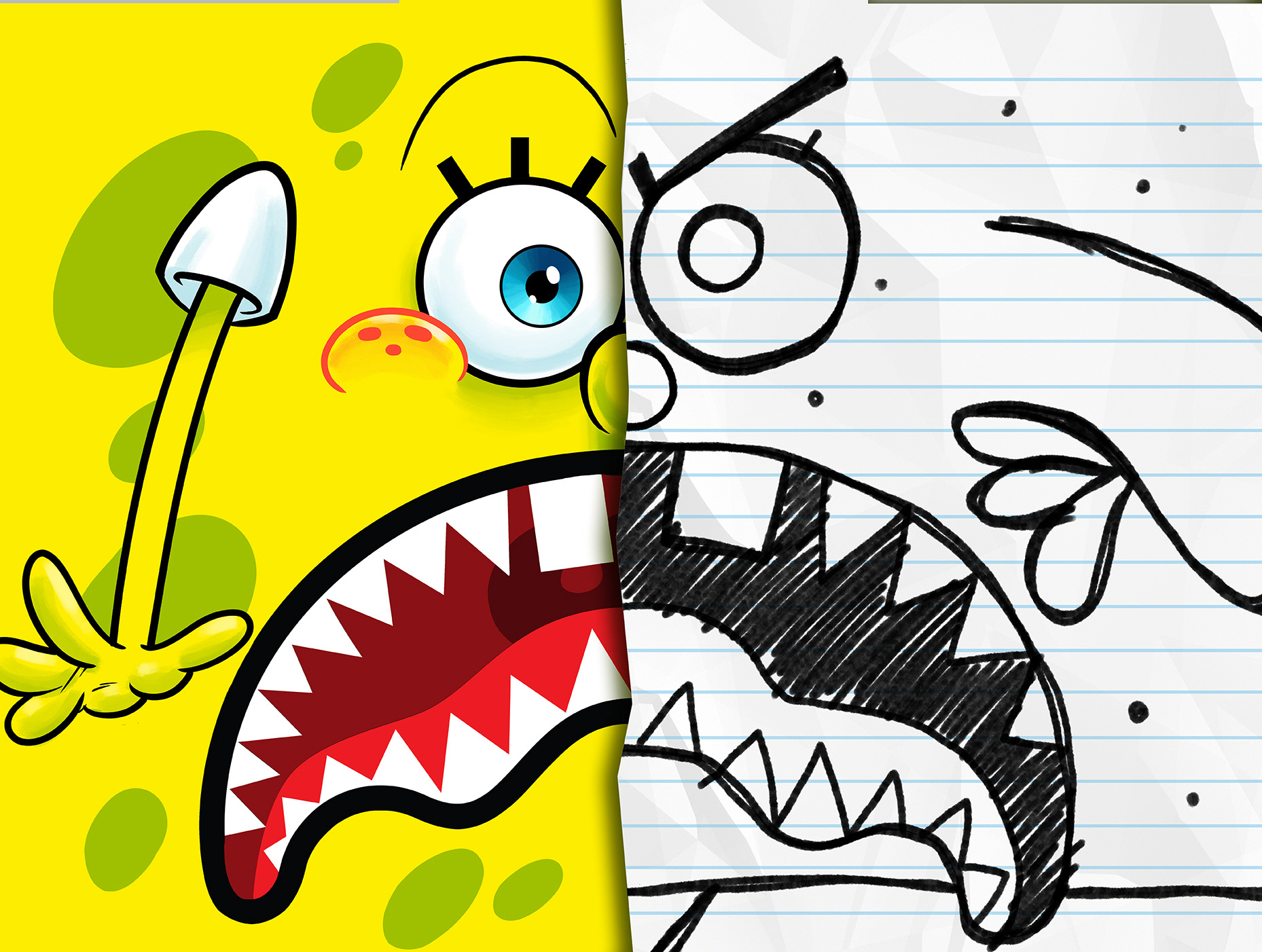 Spongebob Doodle Bob Sharkmouth