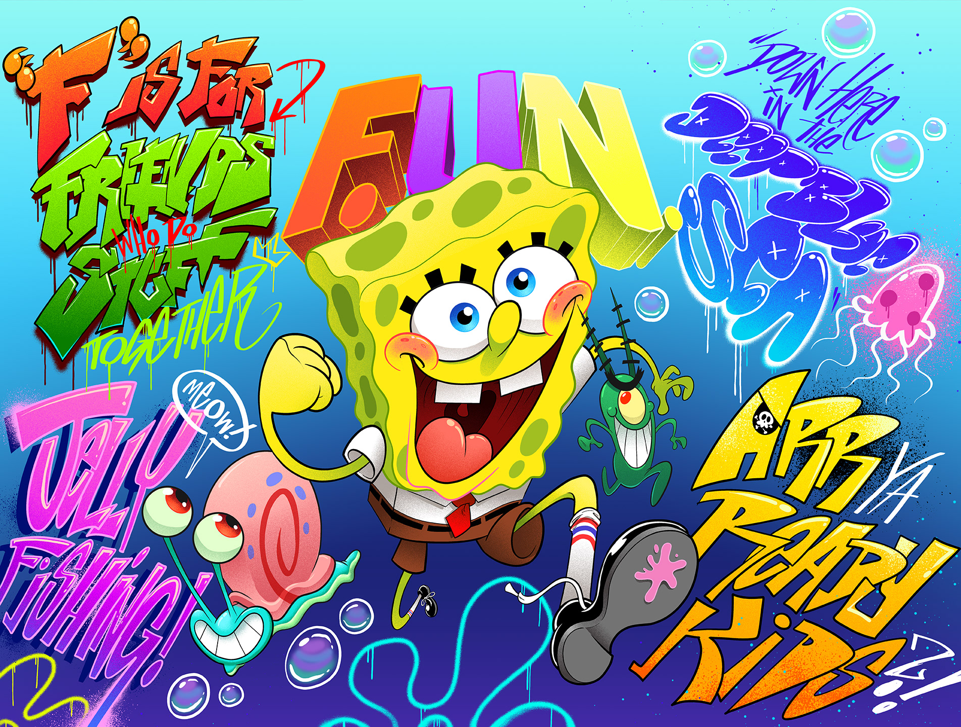 Spongebob F.UN. on the Run