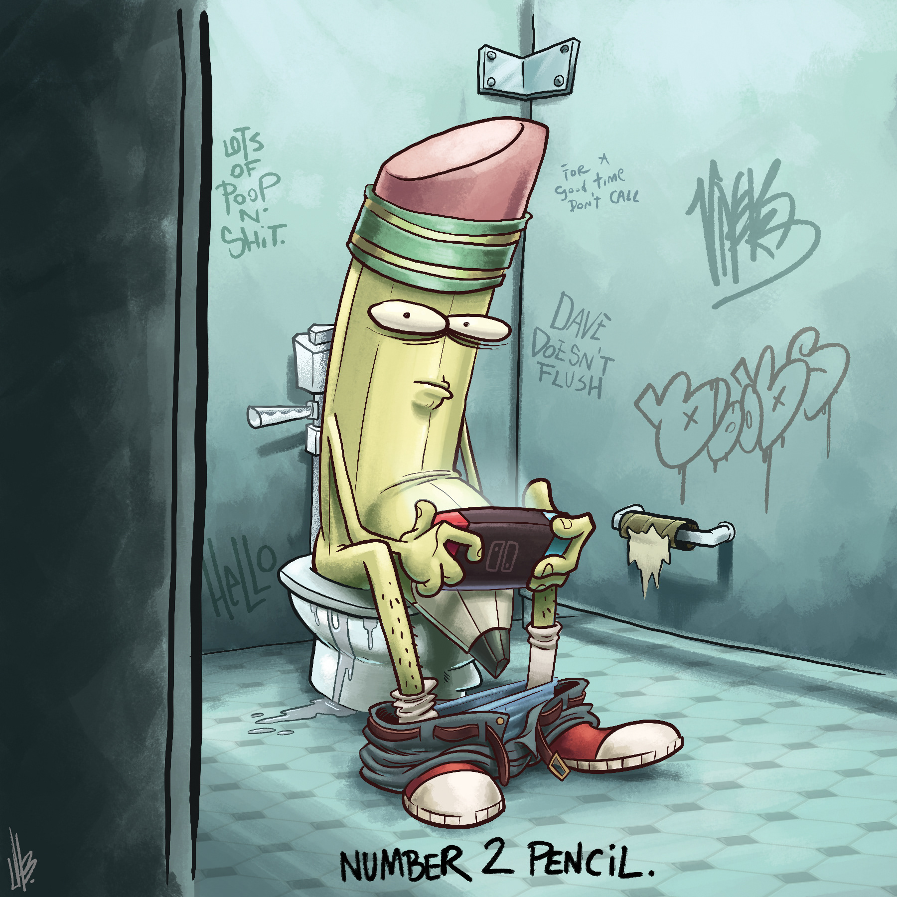 NUMBER 2 PENCIL.