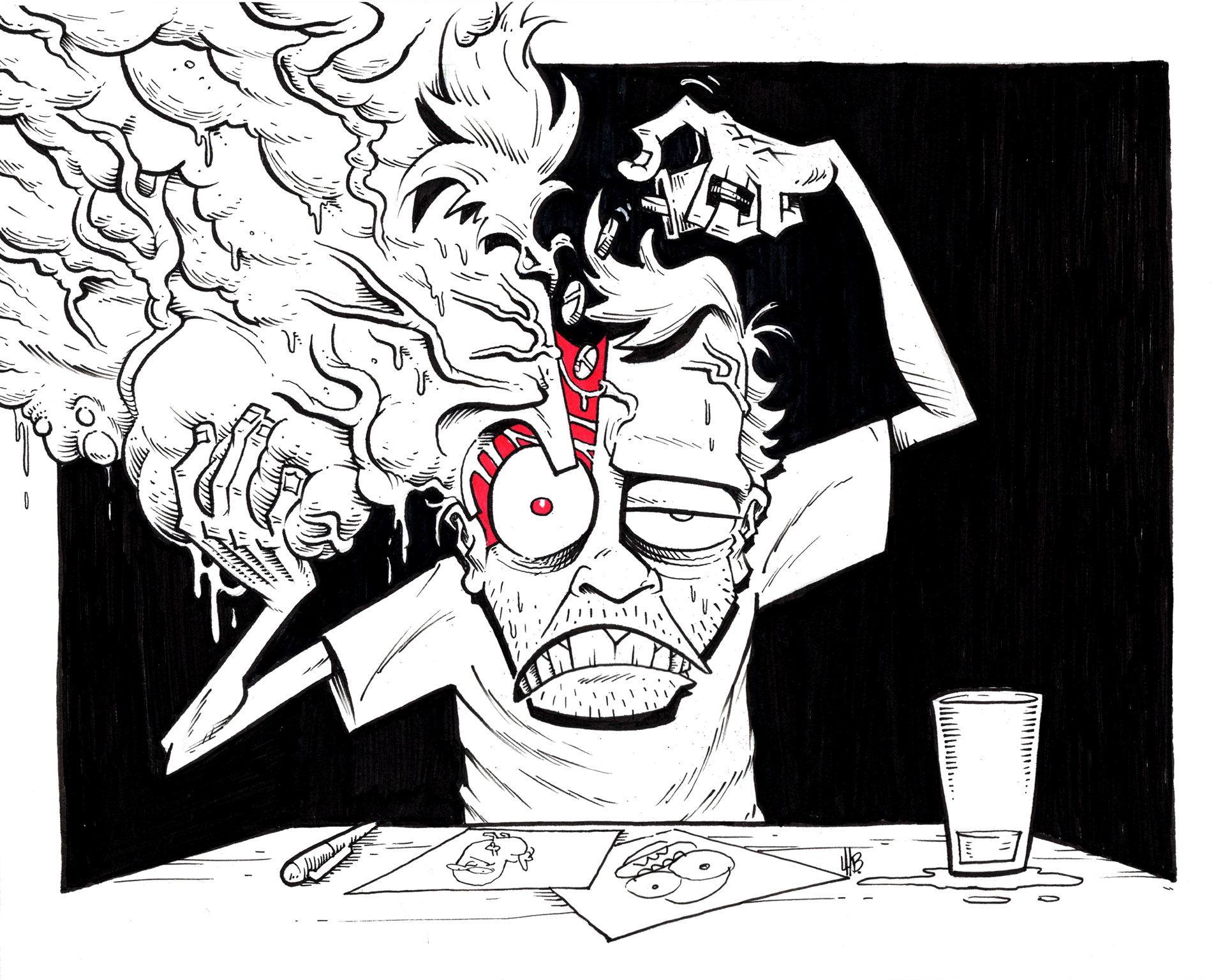 SPLITTING HEADACHE.