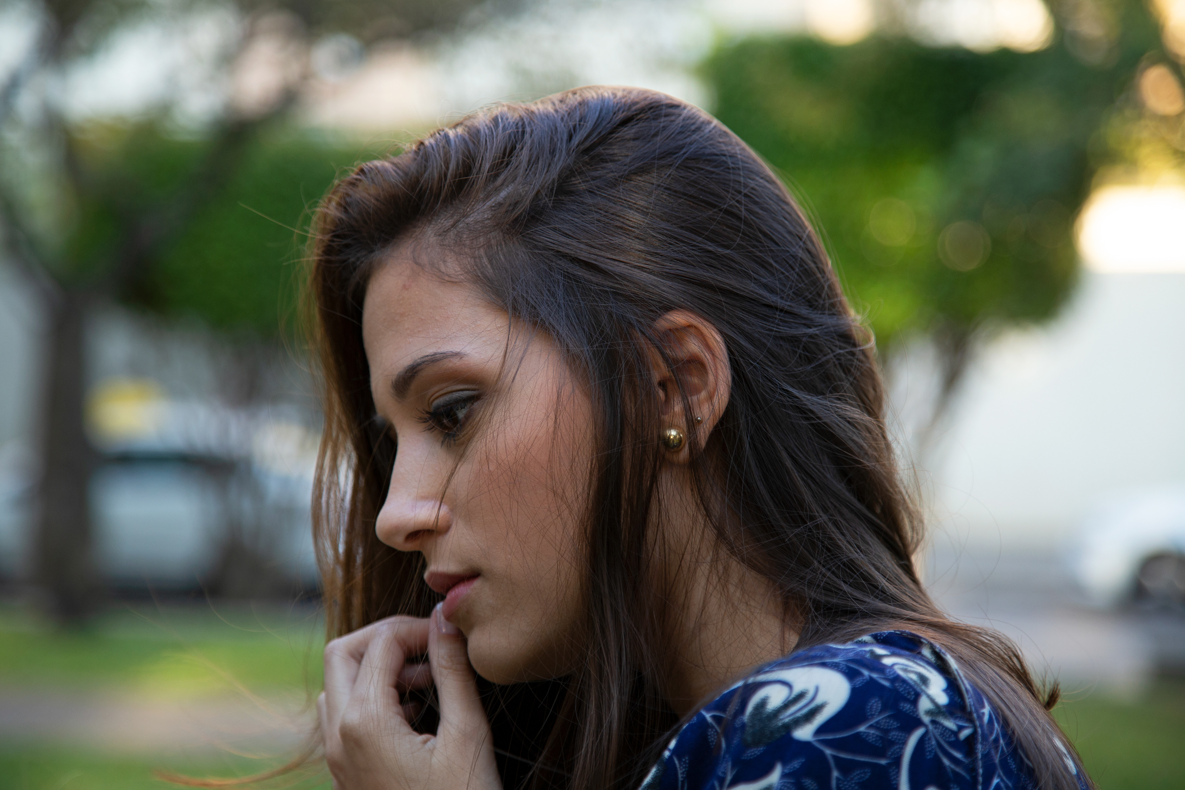 Retrato. Modelo: Emanuelle Camargo.