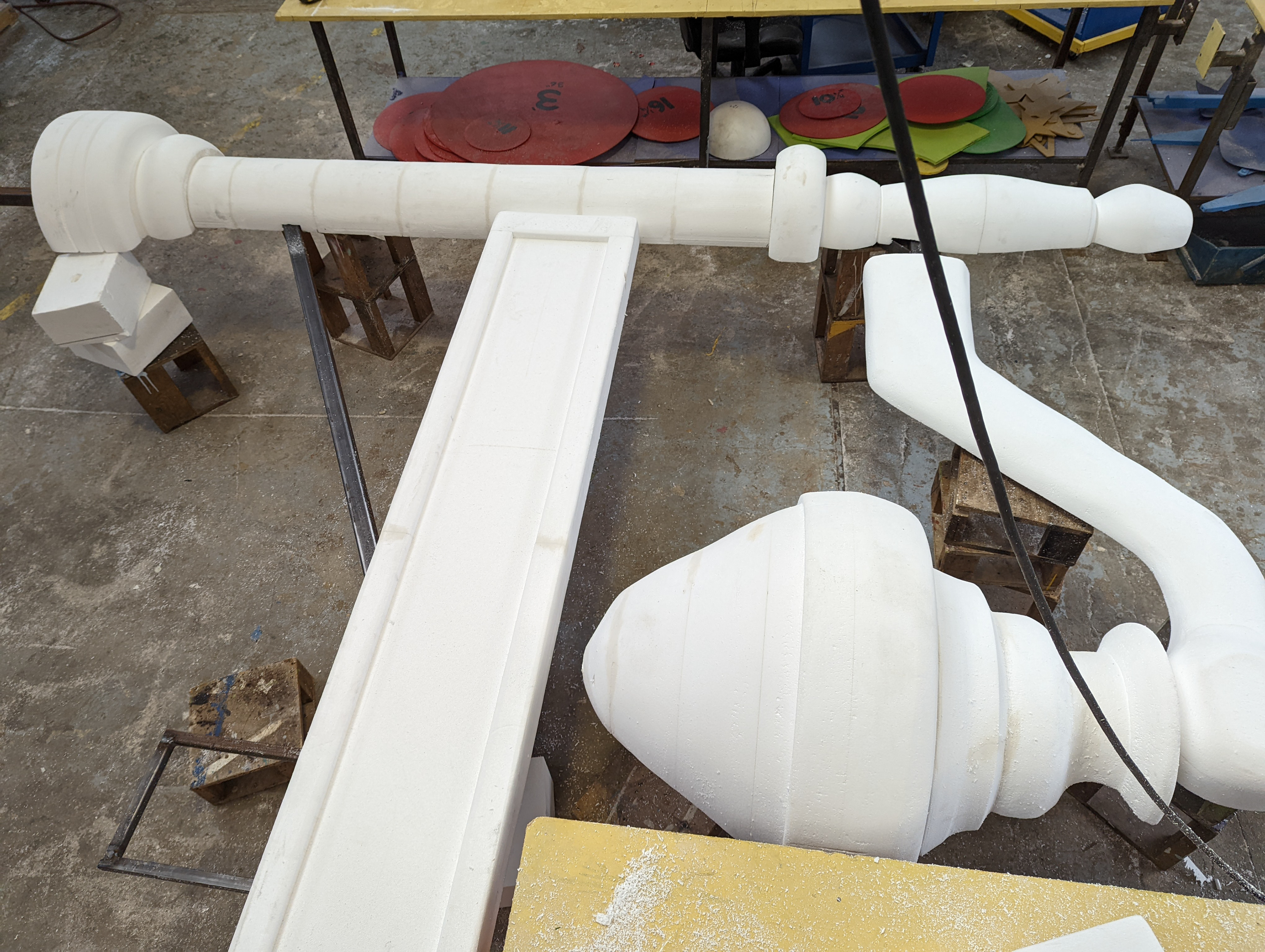 lathe & channeling for steel structure