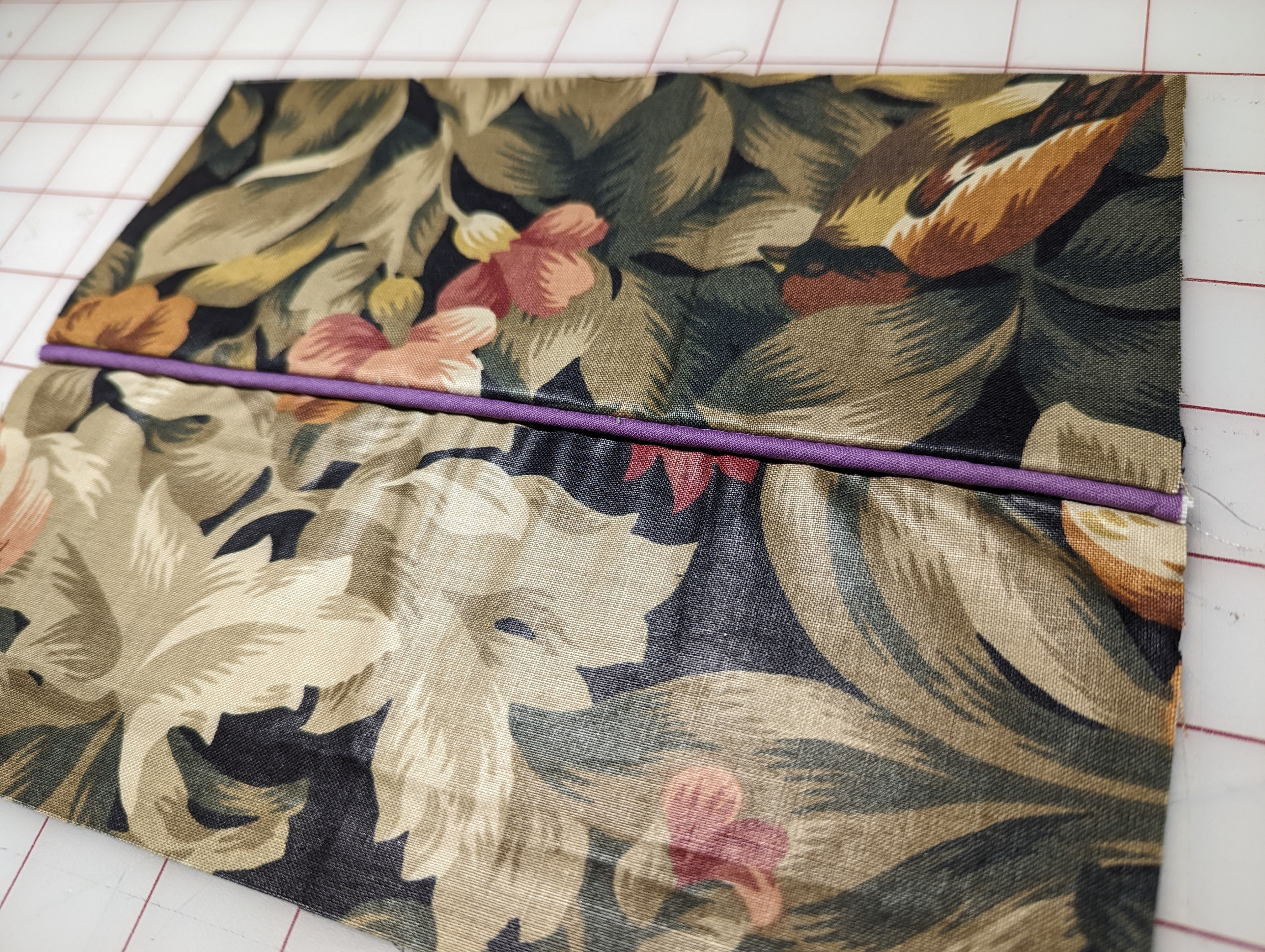 corded bias piping