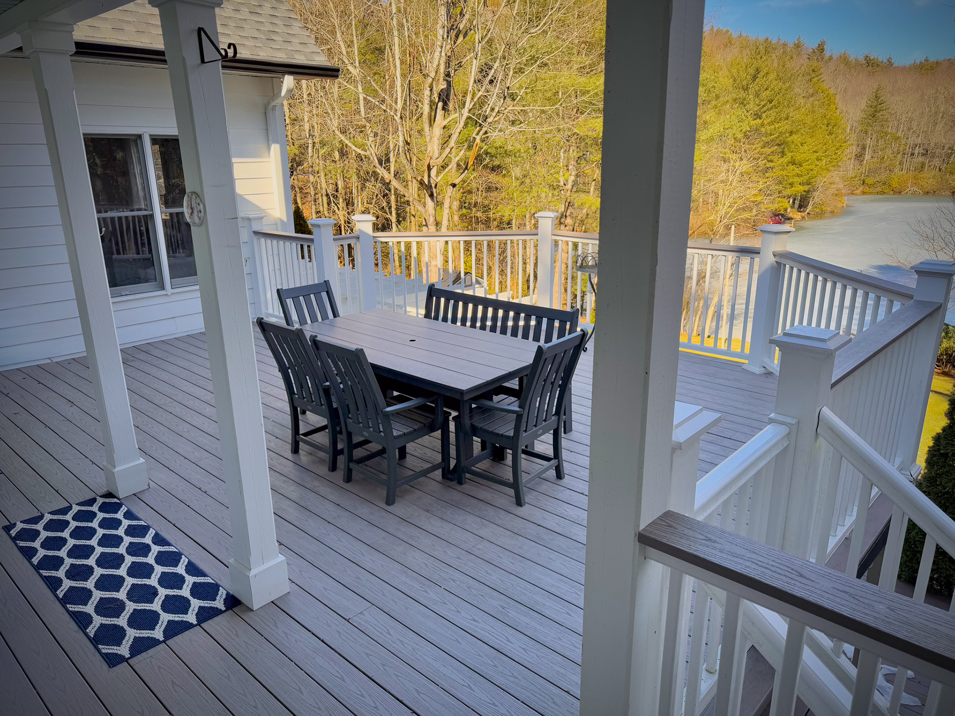 Rebuilt Deck with Composite Materials