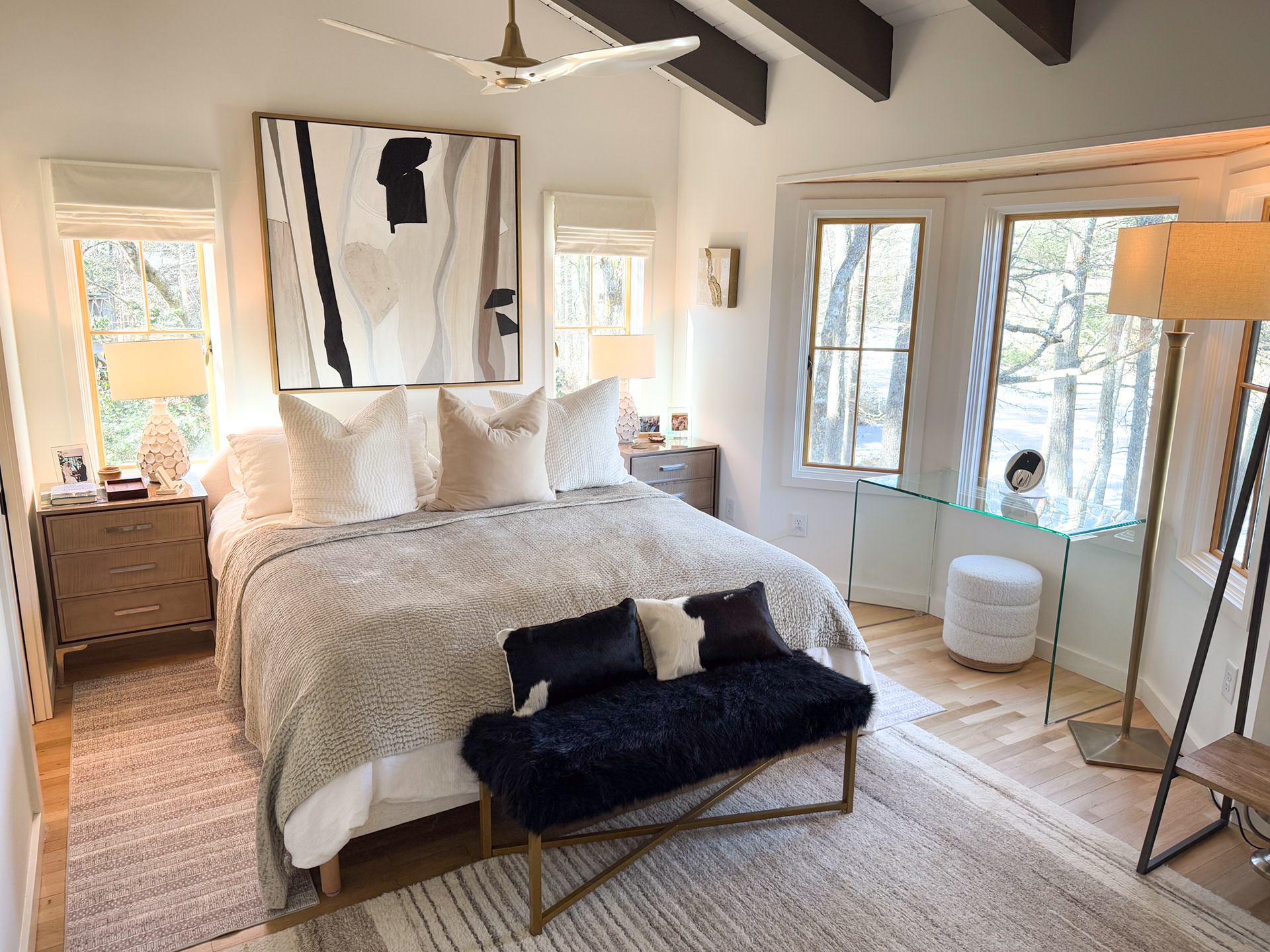 Mid-Century Modern Master Bedroom