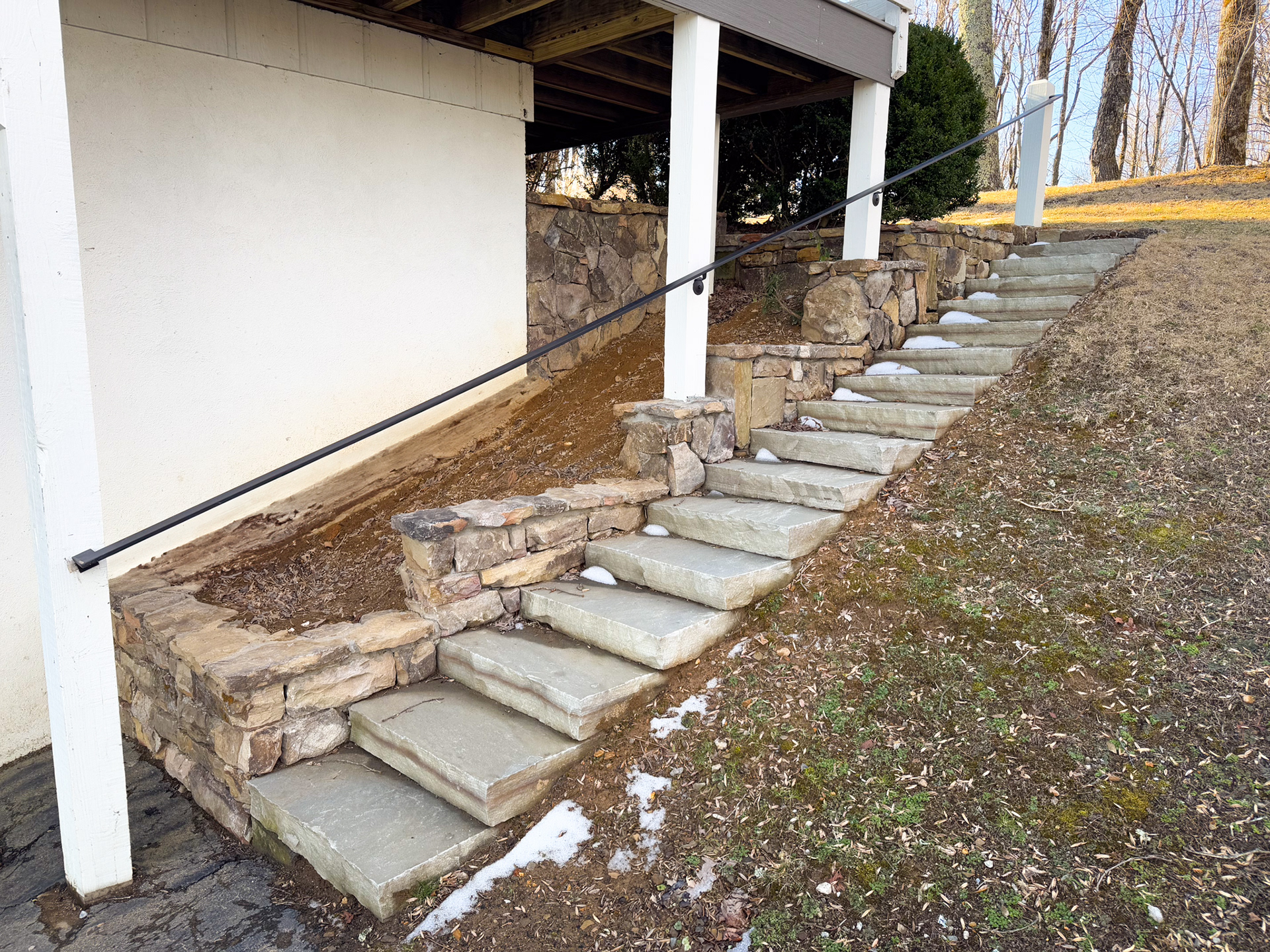 Stone Stairwell