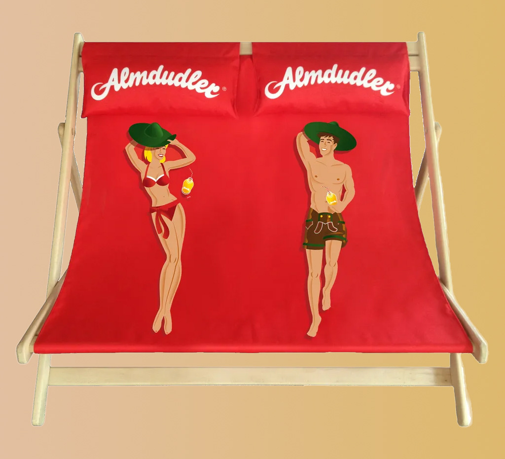 Almdudler Doppelliege