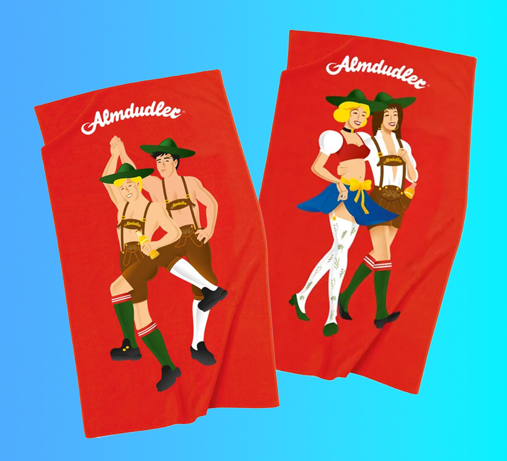 Almdudler Pride Badetücher