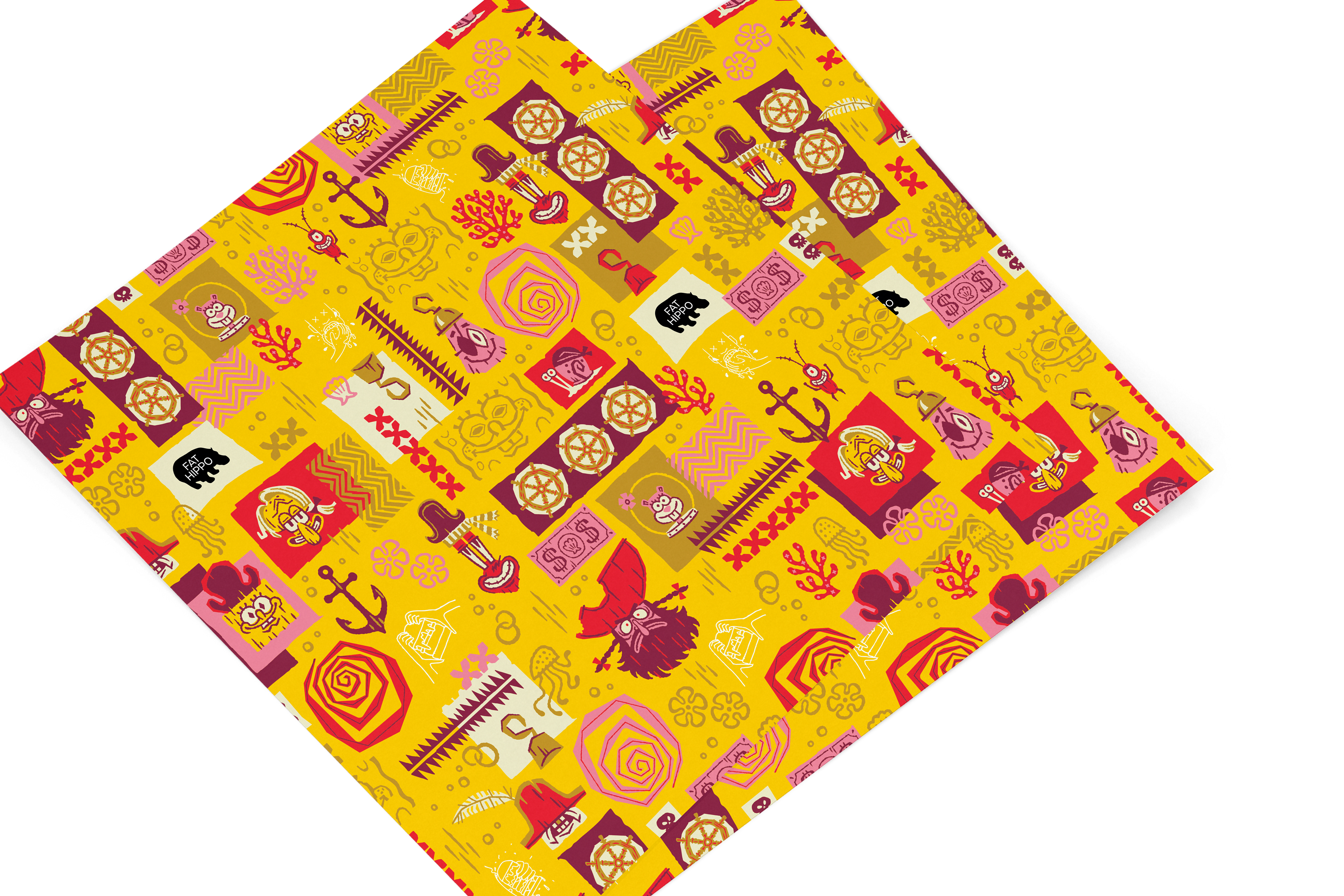 FH x SB Burger Greaseproof Tray Liner
