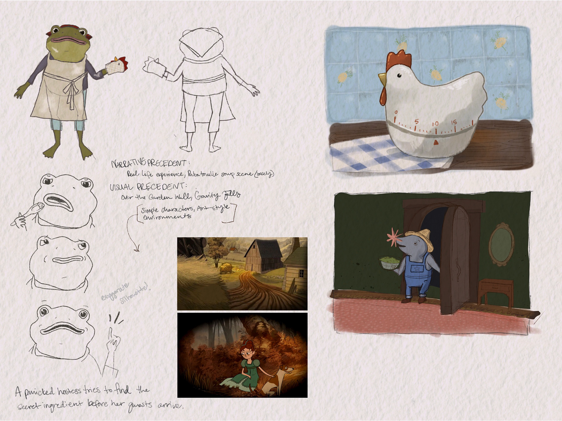 Narrative and Visual Precendents