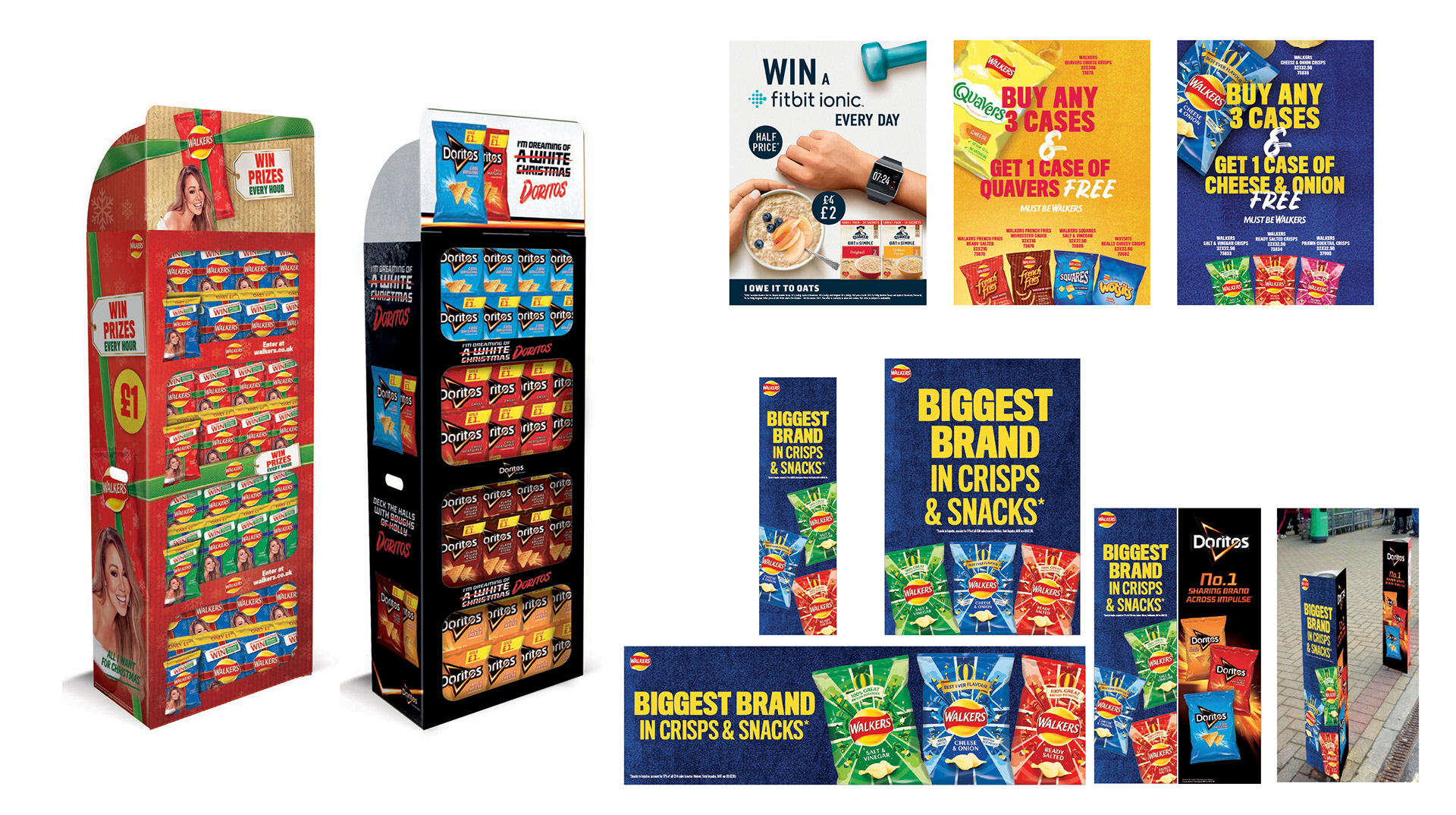 Creative artwork and setting up print ready files. In store POS and POP, trade press adverts.
