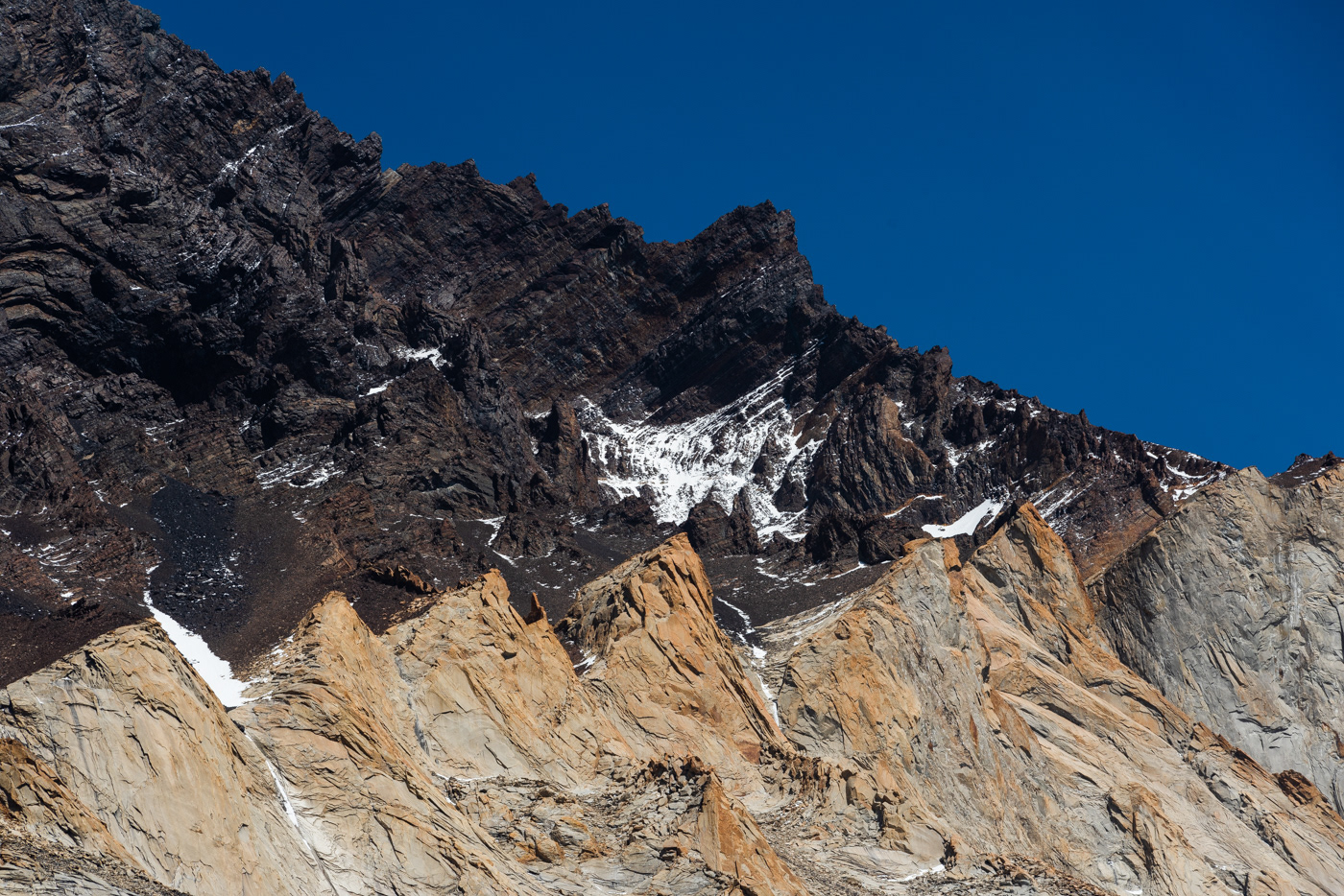 Mountain near Torres del Paine by Hannes Gutwerk
