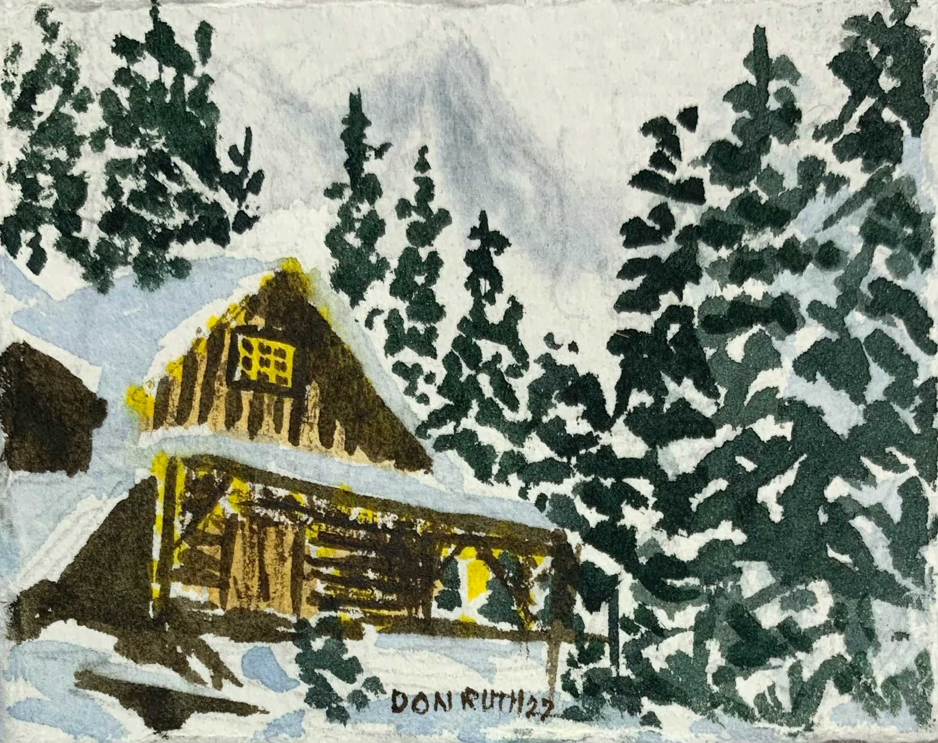 Watercolor Winter Warmth donruththeworks