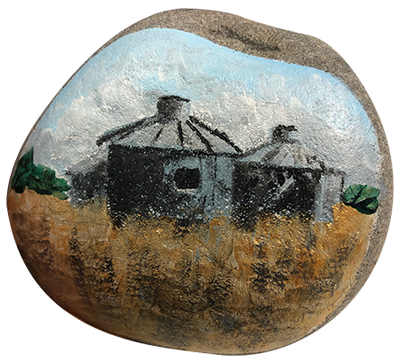 Don Ruth the Works Painted Rock Empty Shells
