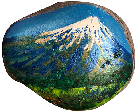 Don Ruth the Works Painted Rock Mountain in Western MT