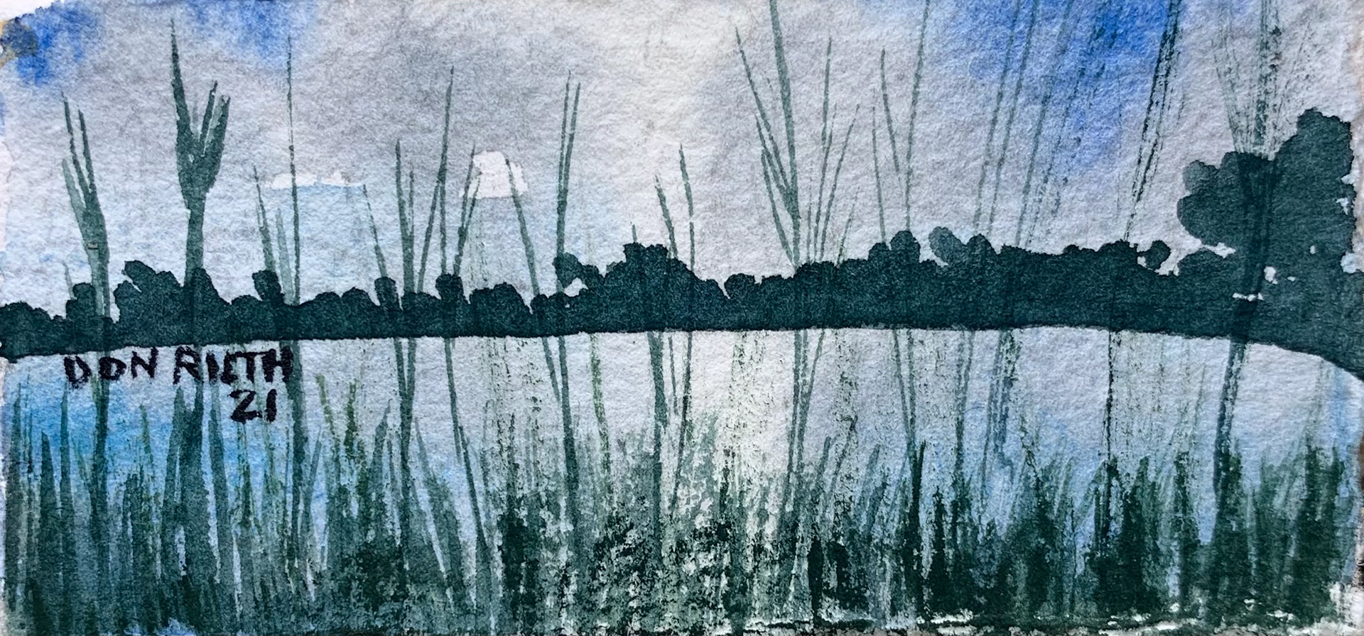 Harper Lake Don Ruth the Works Watercolor