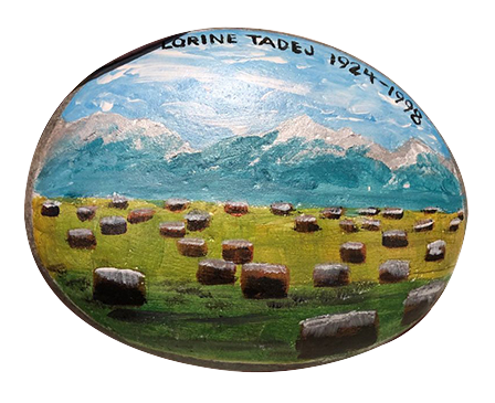 Don Ruth the Works Lorine T. Memorial Rock for Tadej Reunion