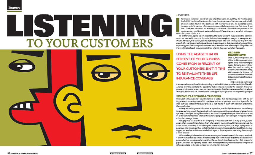 Spreads ASJ Listening to your customers