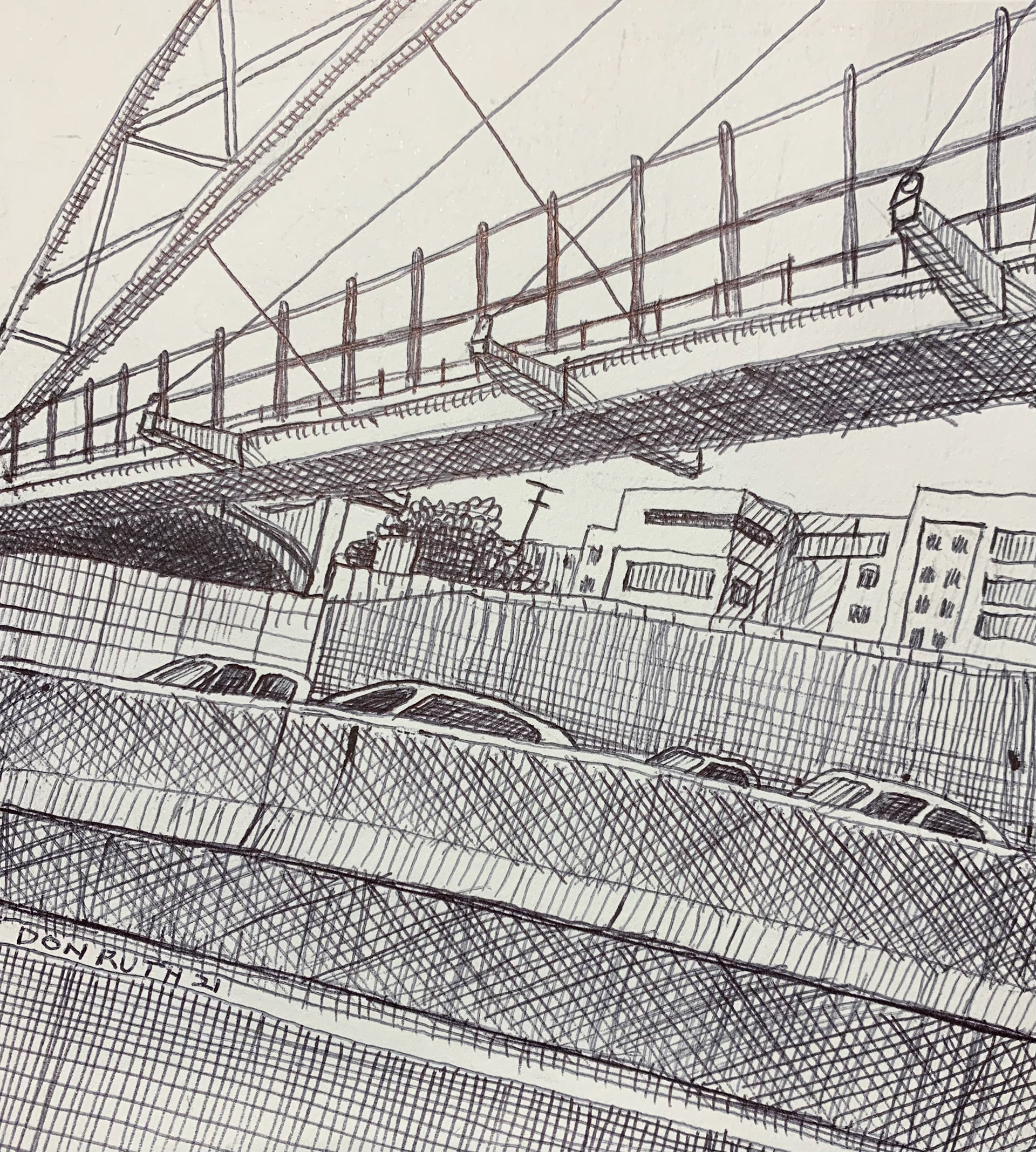 The Bridge Don Ruth the Works ballpoint pen