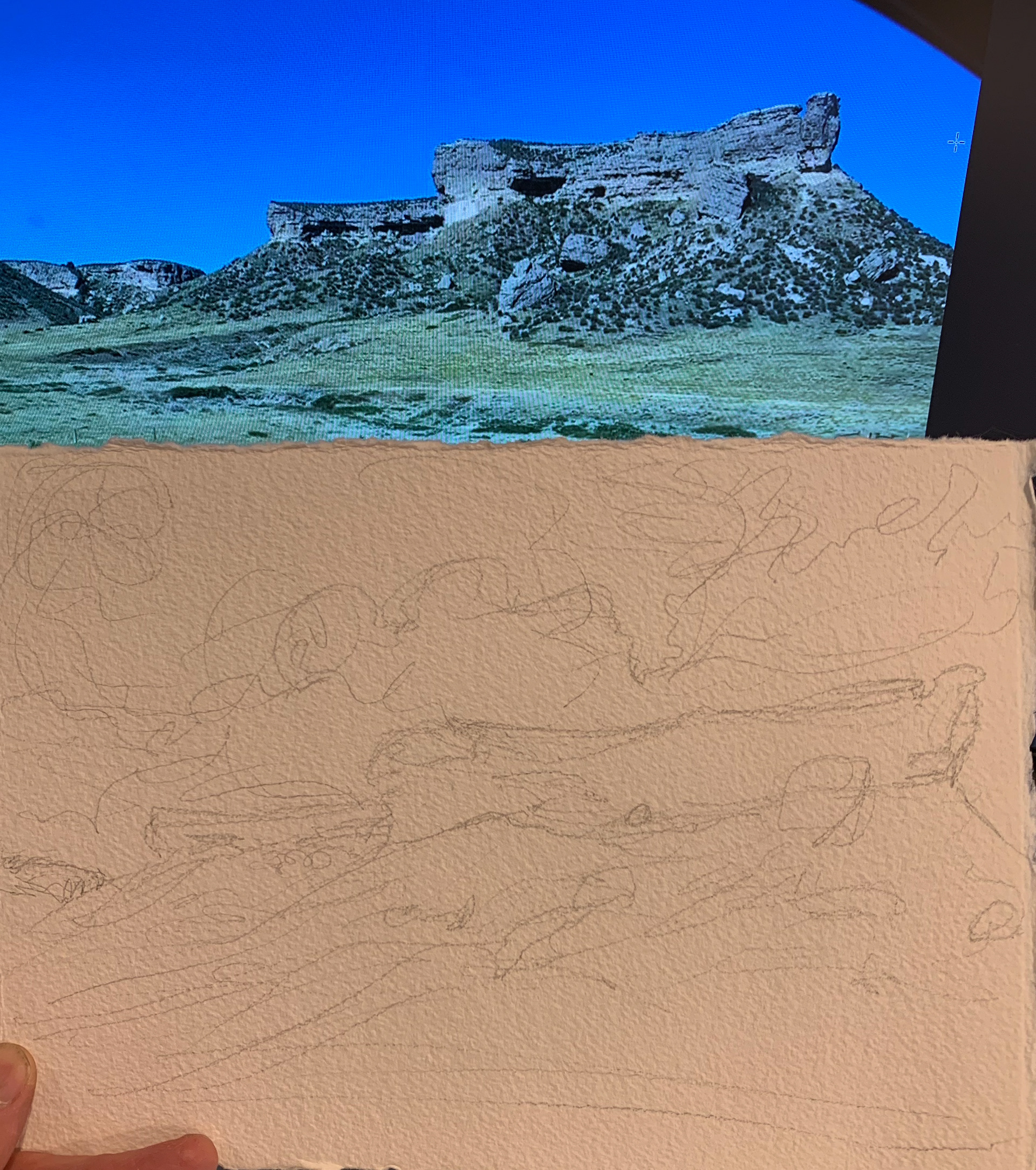 Draw the image from a photo