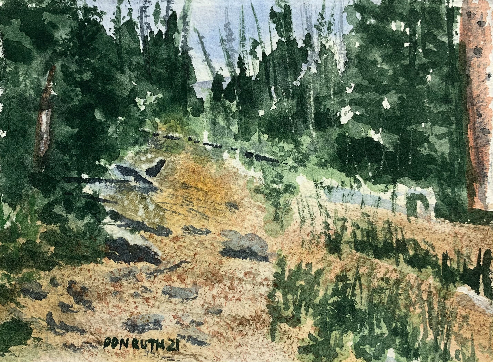 Watercolor In Remembrance 3 donruththeworks