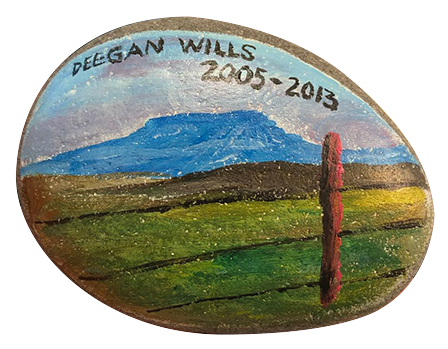 Don Ruth the Works Deegan W. Memorial Rock for Tadej Reunion