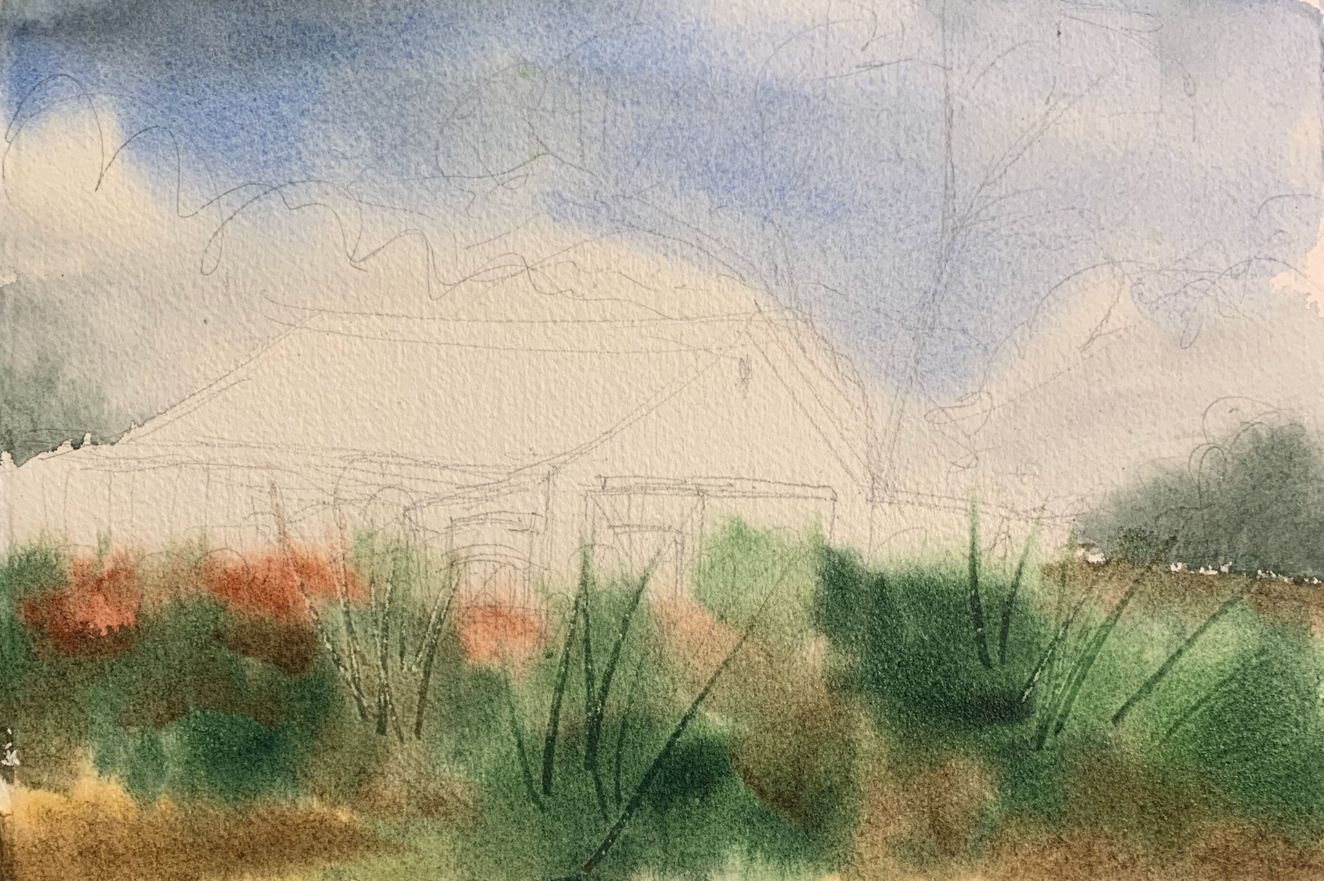 Foreground washes