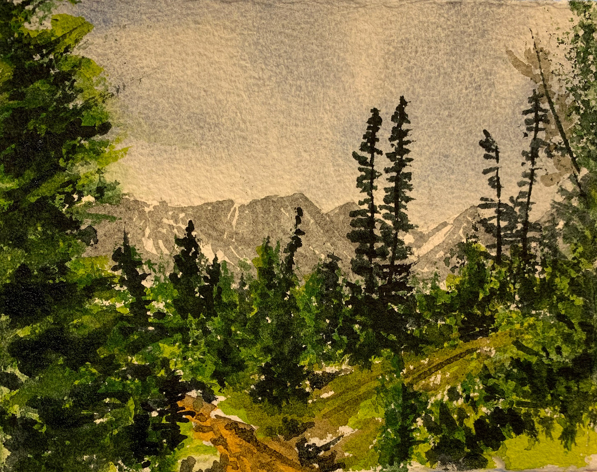 Add in foreground details.