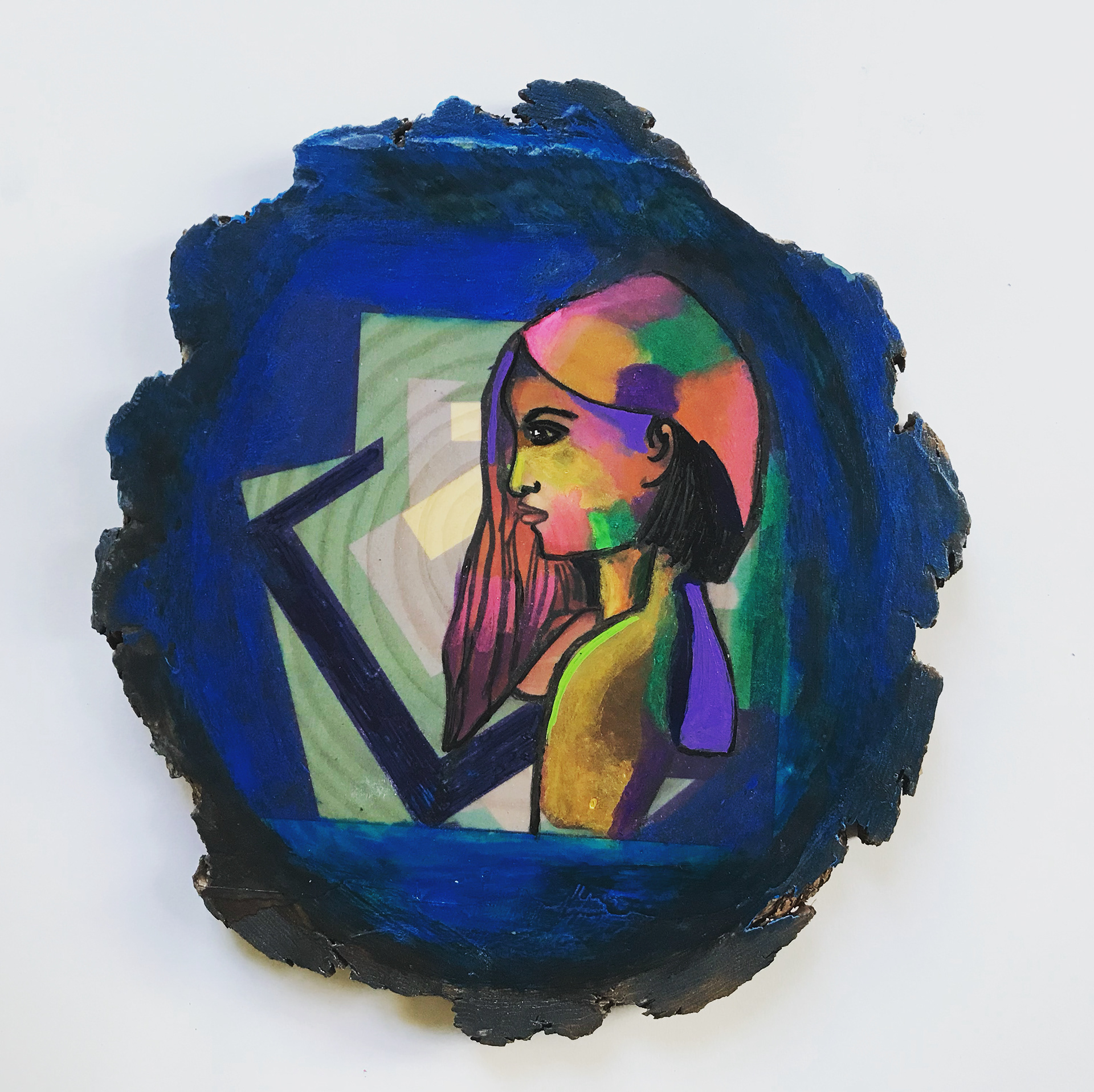 Acrylic on Wood