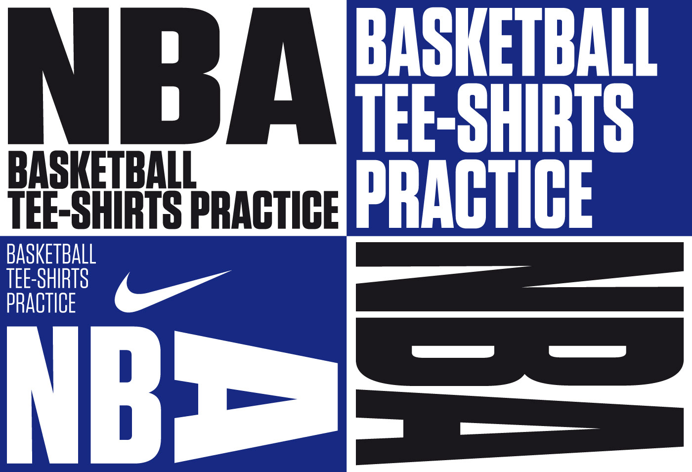 Nike NBA commionned MY Name is Wendy to design T-shirt practice