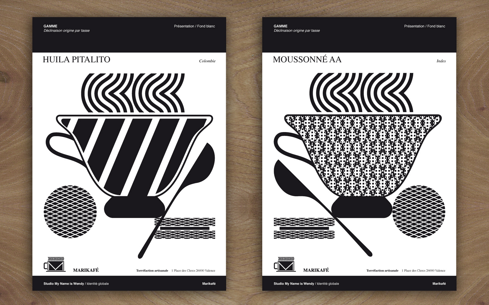 Photography of graphic identity