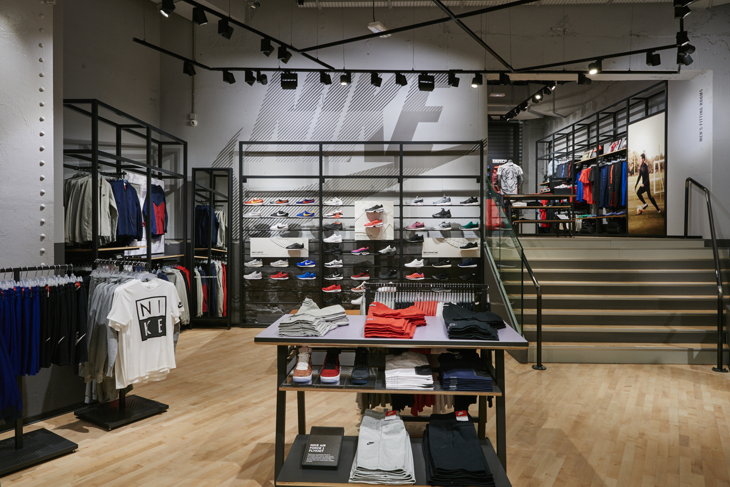 Graphical composition for Nike store