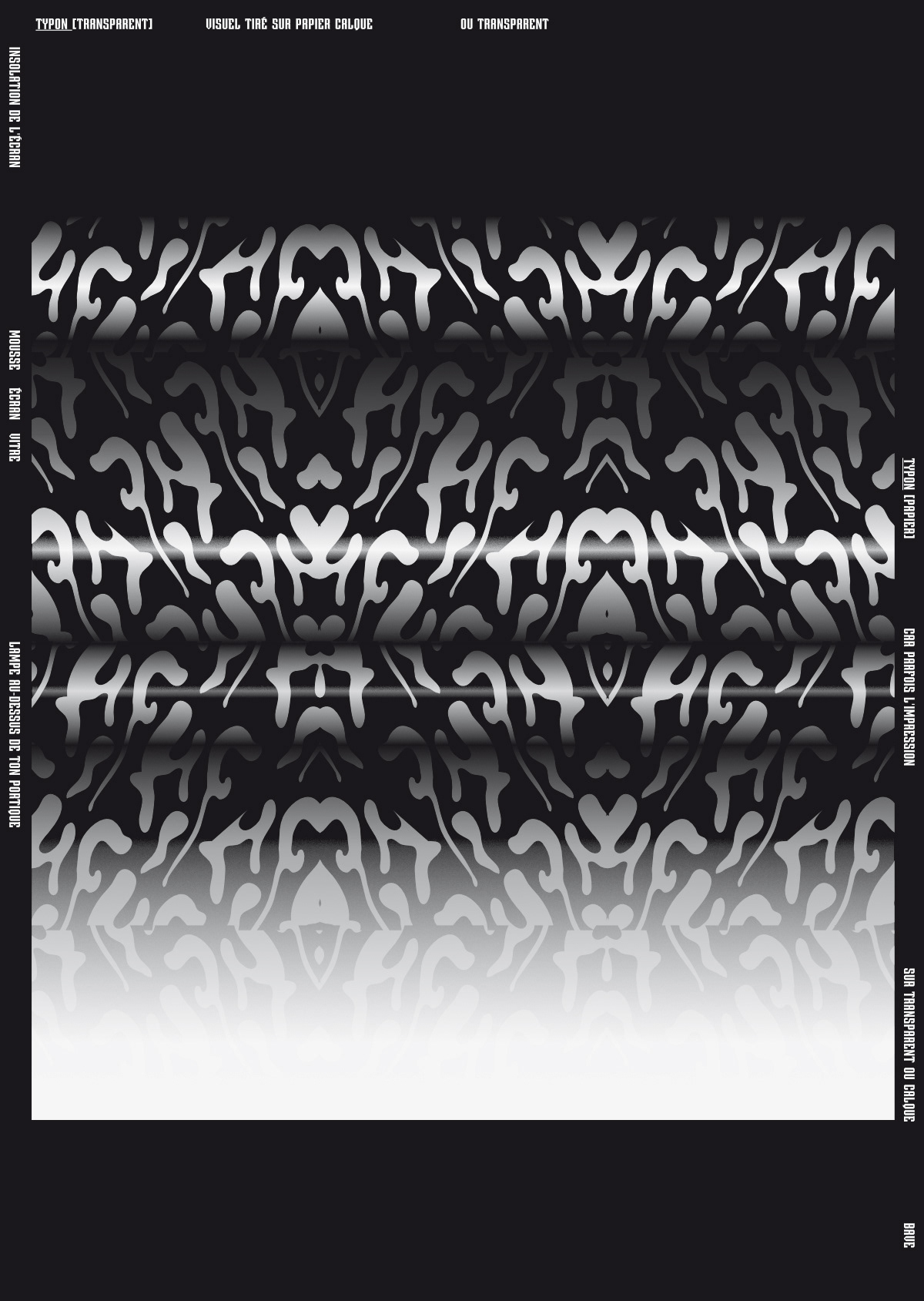 Series of posters in graphic show