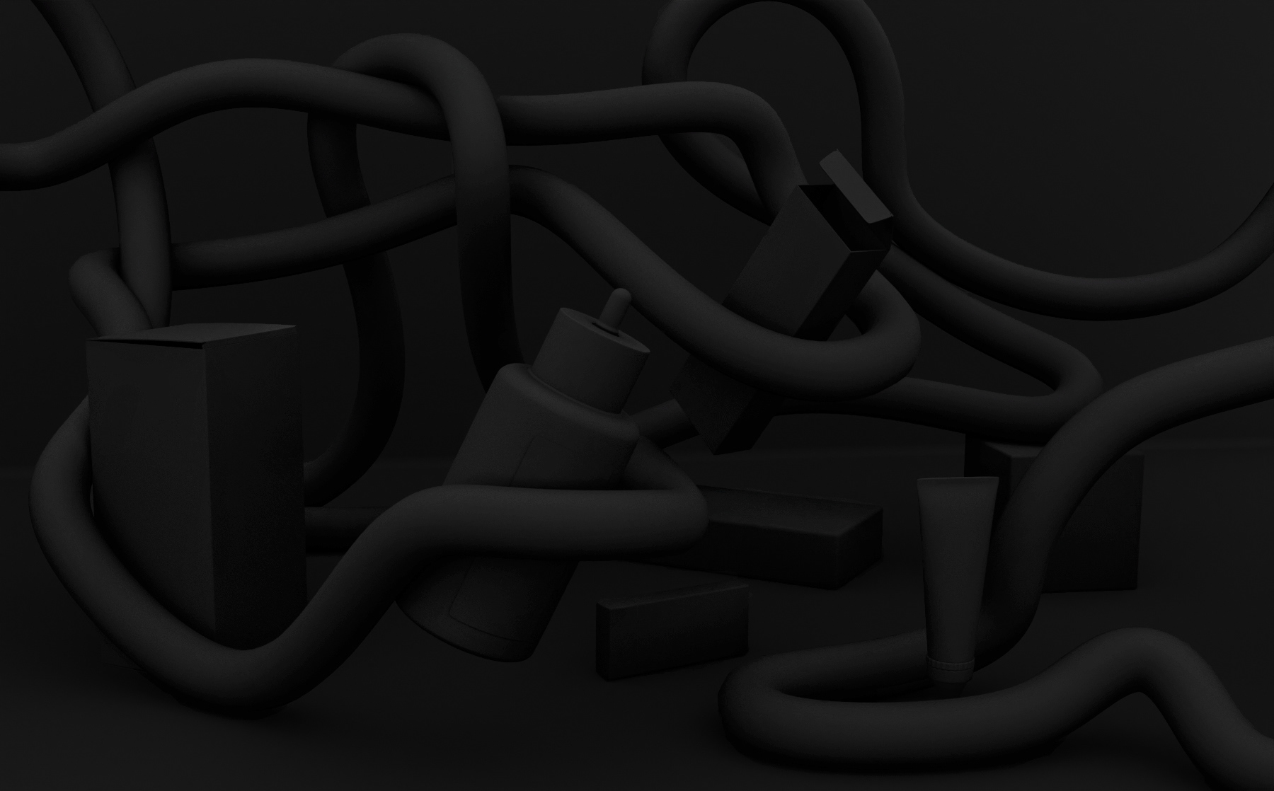 Visual created with 3D software for cultural world
