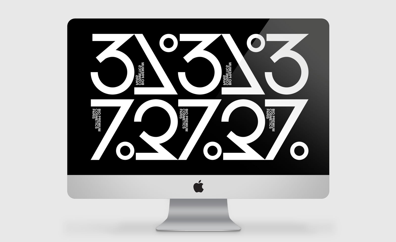 Typographic compositions for the beauty world