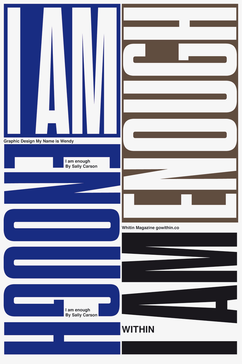 Graphic design for an article about the leadership women