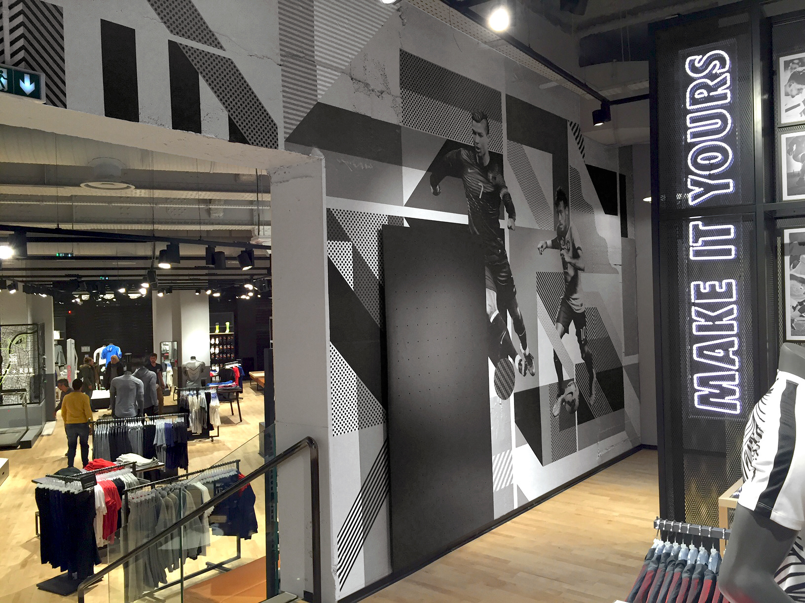Design mural for Nike europe