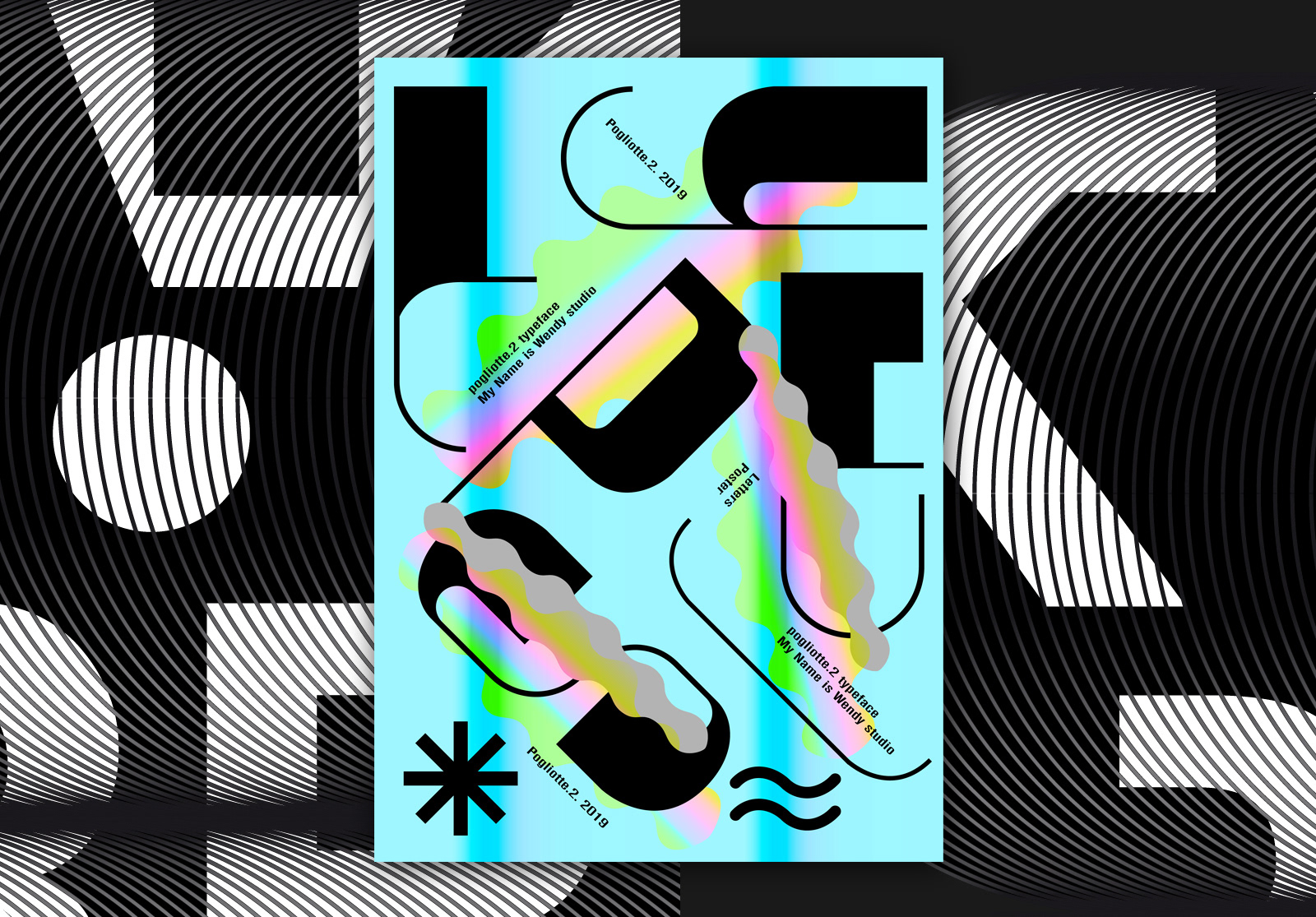 Type design and graphical composition