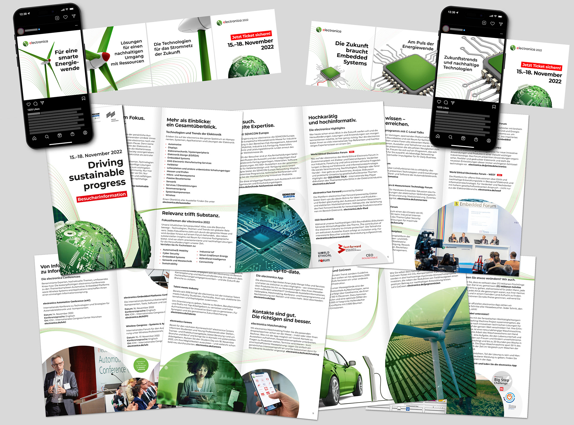 All kinds of assets for "electronica" – the world’s leading trade fair and conference for electronics (fischerAppelt)