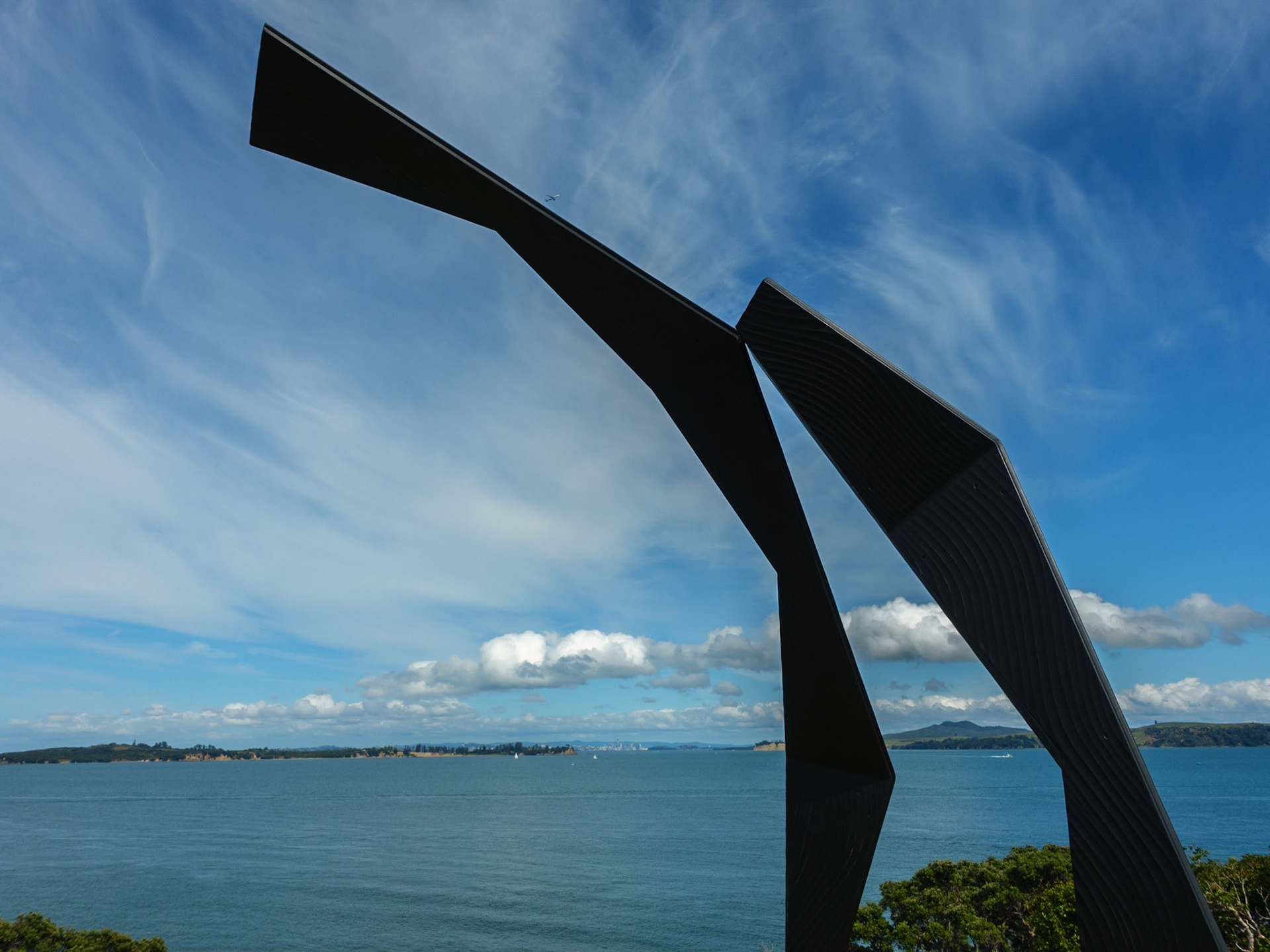 On Waiheke Island; 'Sculpture on the Gulf'