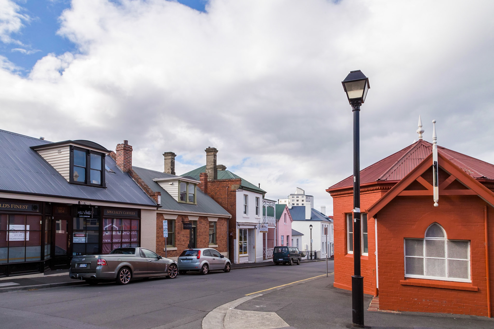 In historic Battery Point