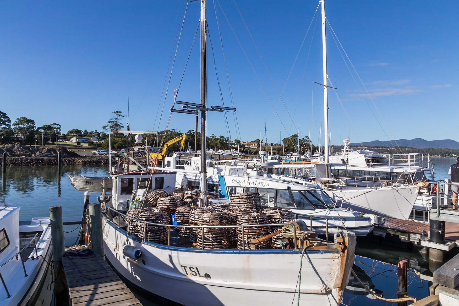 Triabunna Harbour, Spring Bay