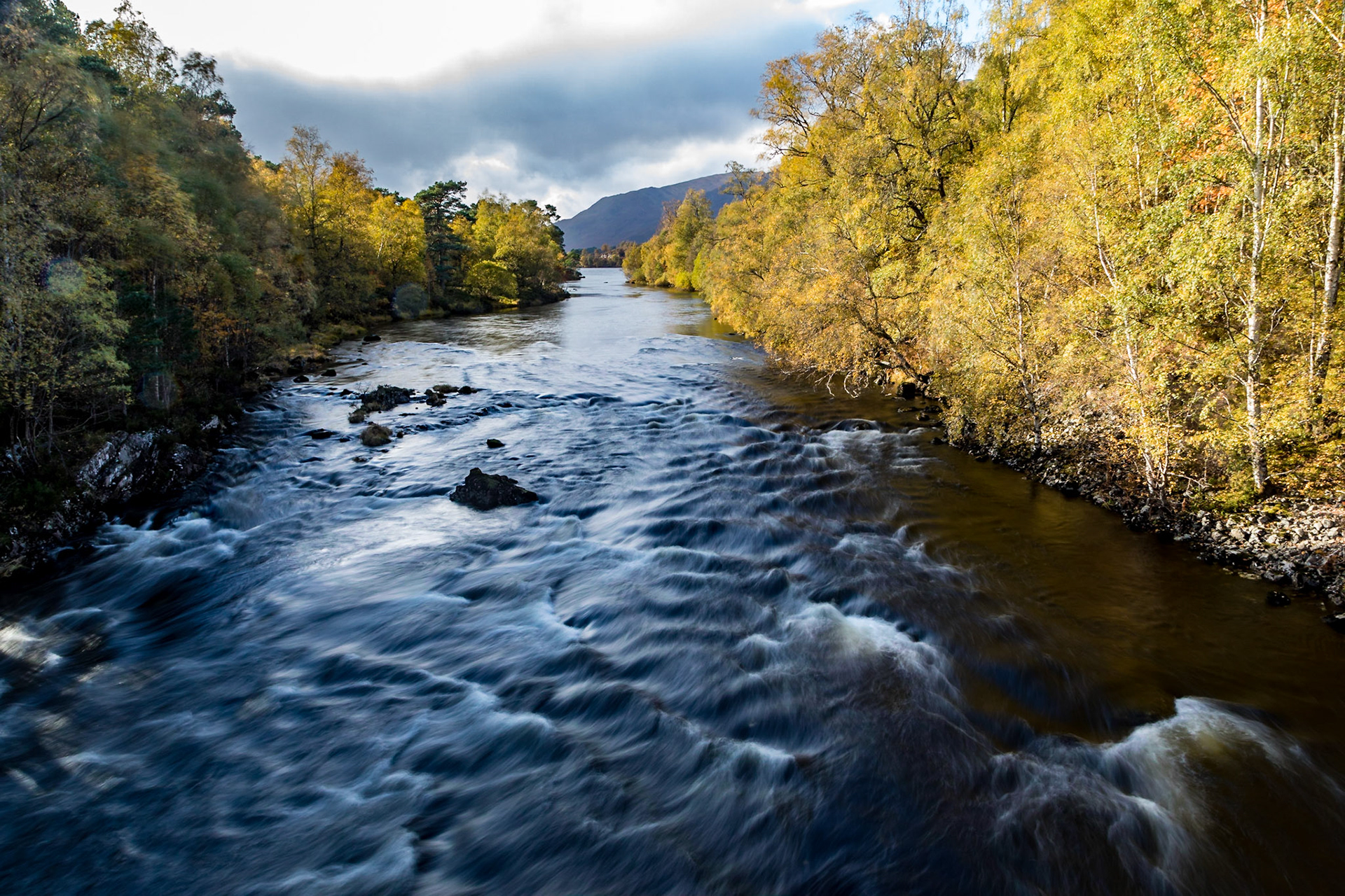 River Affric in Glen Affric, Highlands