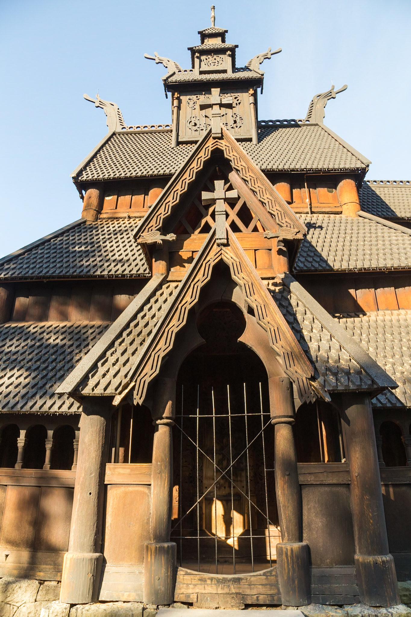 Stave Church from Gol, ca 1200. In the Norsk Folkemuseum.