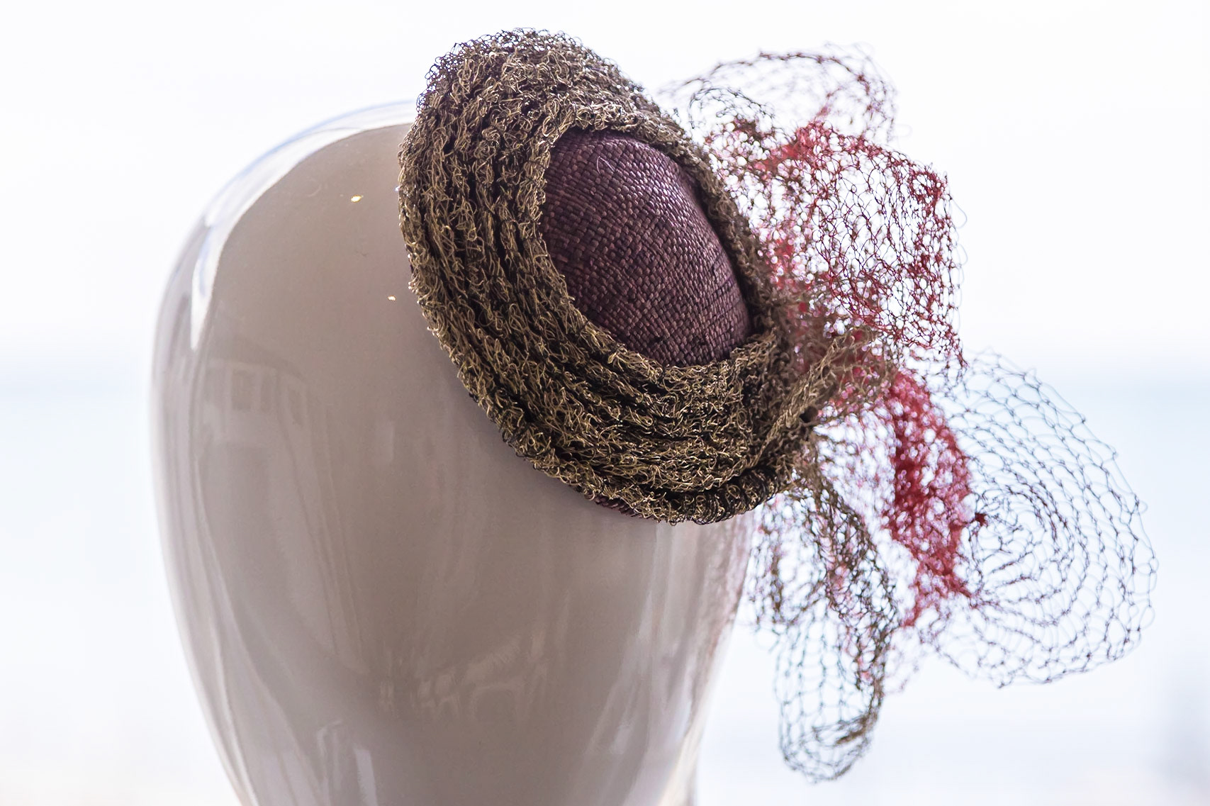 Millinery Pieces. In the Burnie Makers' Workshop