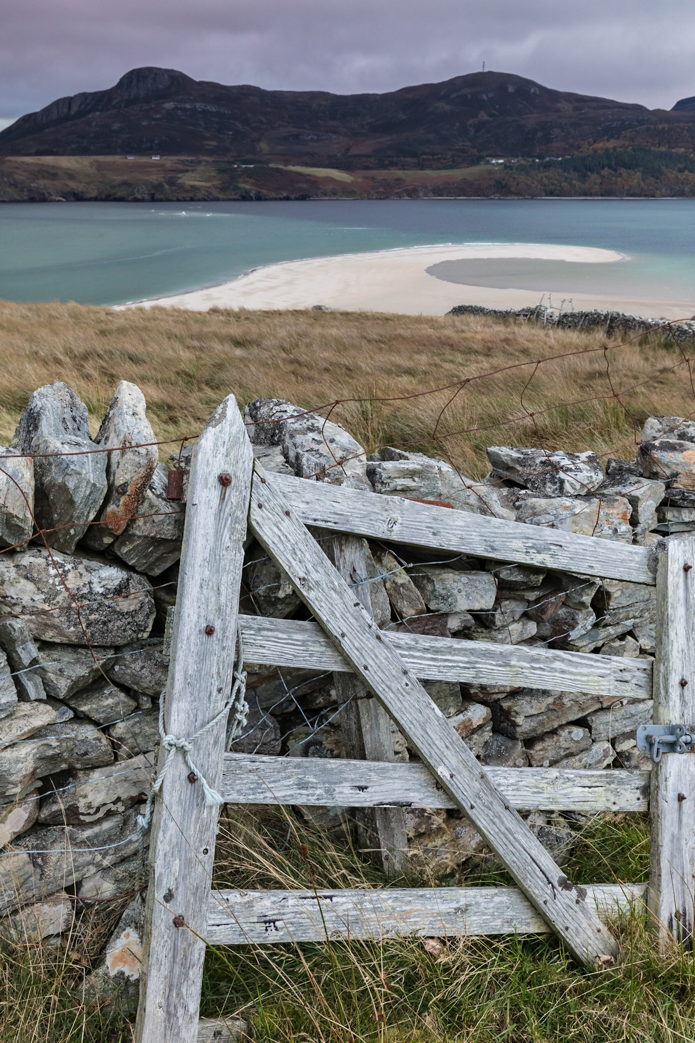 Across the mouth of the Kyle of Tongue