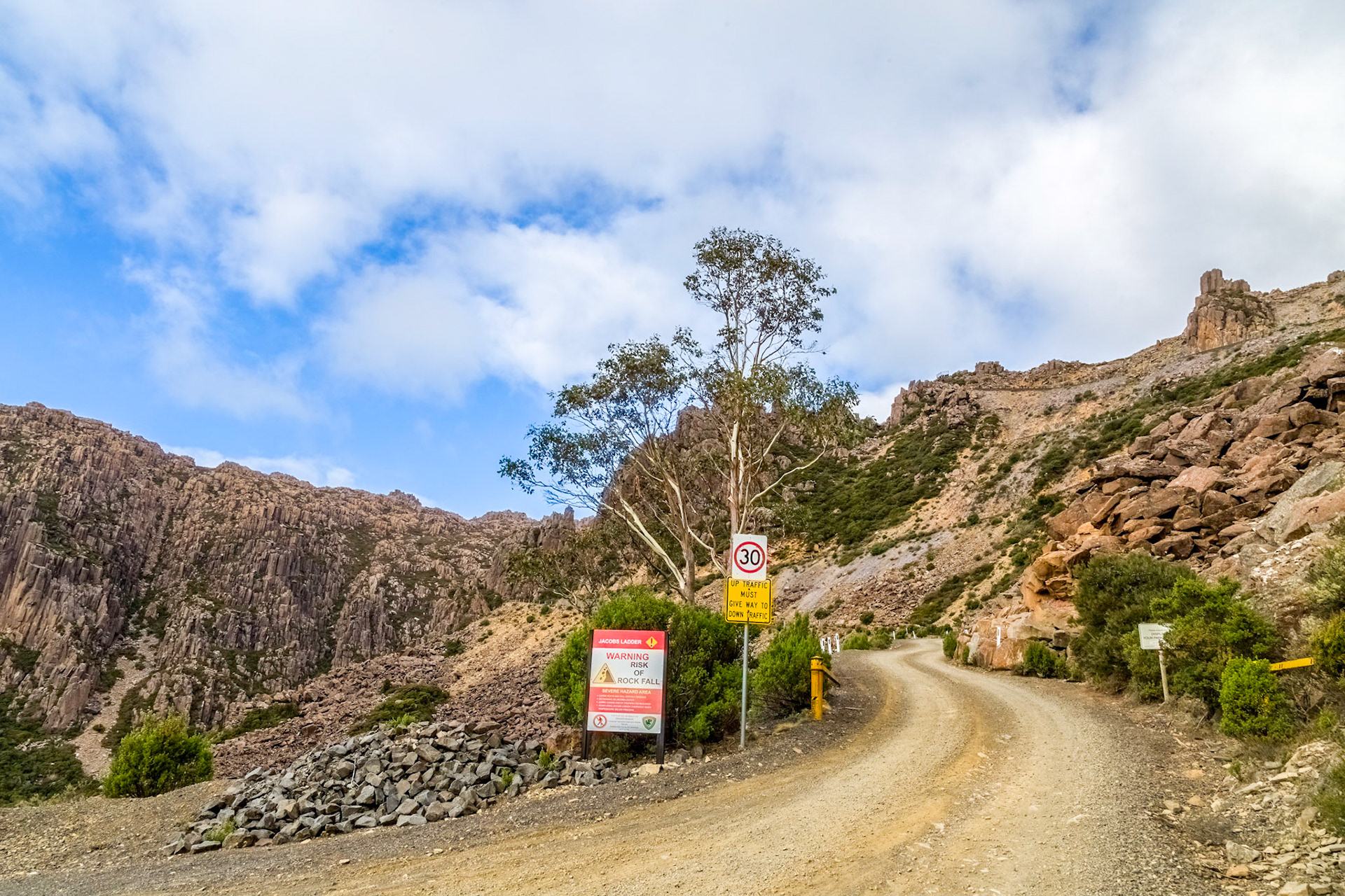 Start of 'Jacob's Ladder' ascent of Ben Lomond